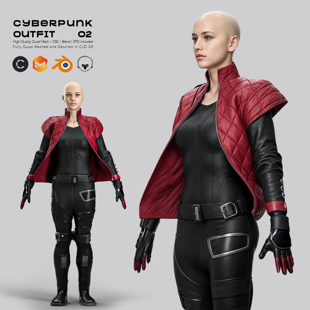 Cyberpunk Outfit 02